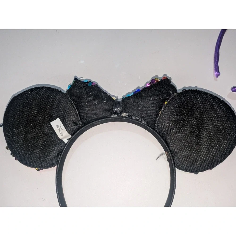 Minnie Mouse Ears Lot Lion King Disney Sequin Headbands Bow